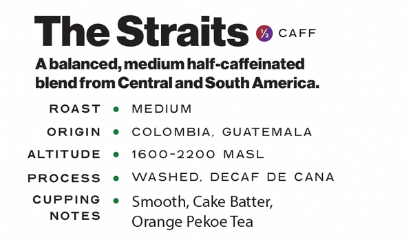 The Straits Half-Caff Blend