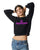 American Apparel ReFlex Fleece Crop Crewneck Sweatshirt